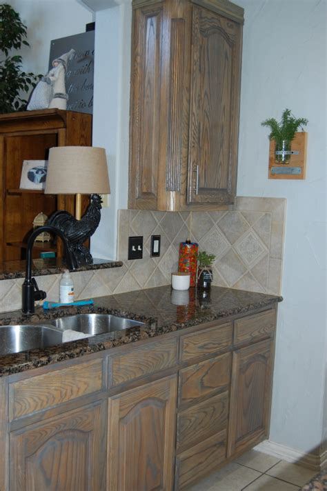 refinish oak cabinets with steel wool and old english|refinish dated oak cabinets.